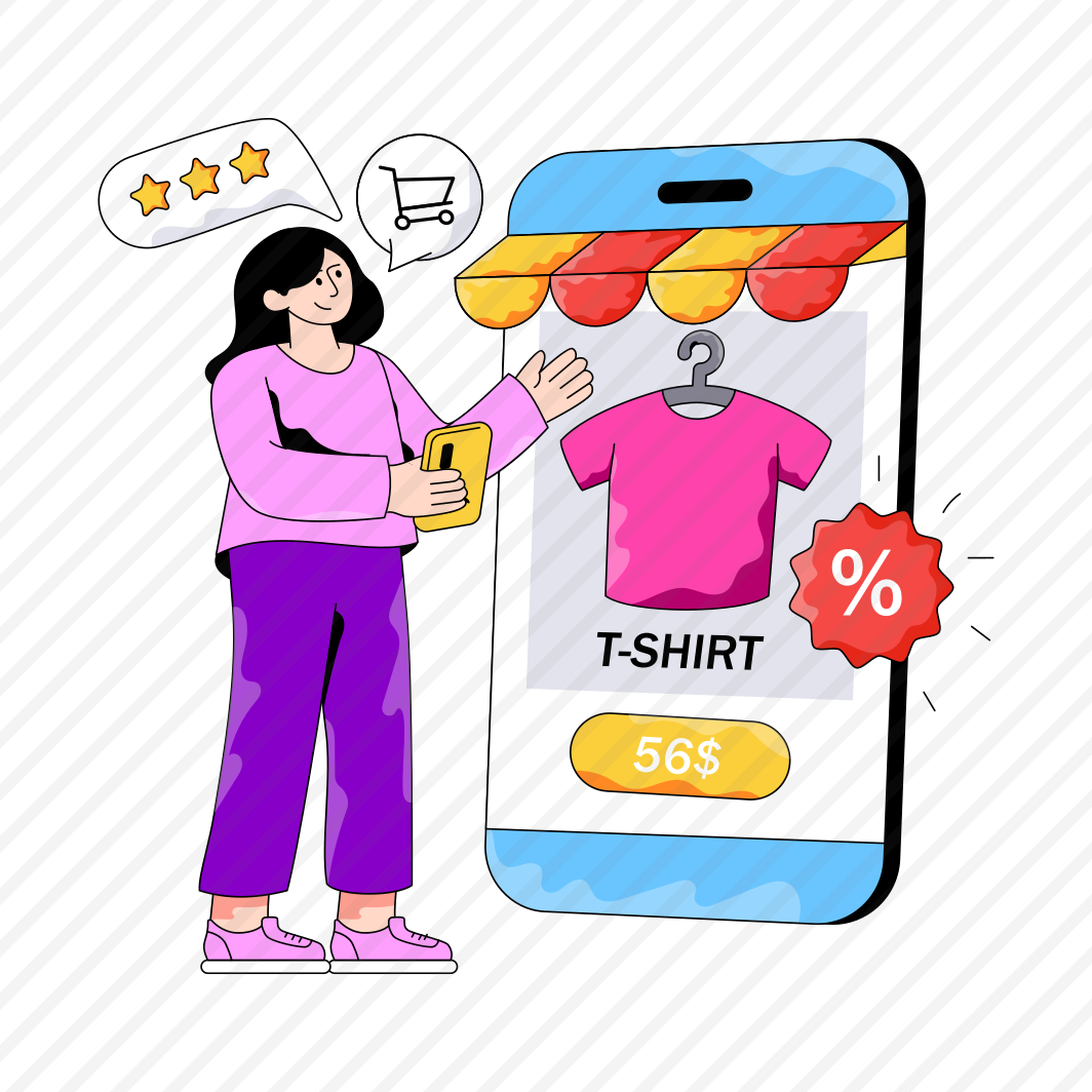 Mobile Shopping, Eshopping, Ecommerce, Online Shopping, Buy Shirt Online preview