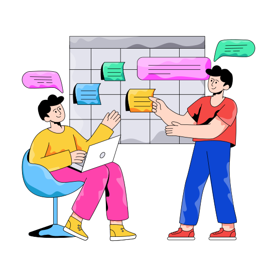Noticeboard, Task Board, Bulletin Board, Task Planning, Corkboard illustration