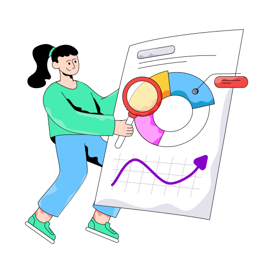 Pie Chart, Pie Graph, Data Analysis, Statistics, Infographic, illustration