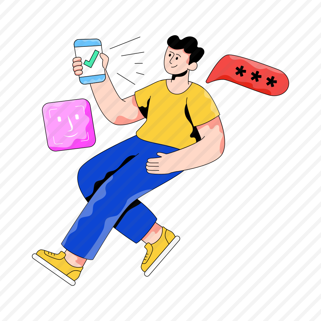 Two Step Verification, Verified Mobile, Verified Phone, Two Factor Authentication, Security Verified preview