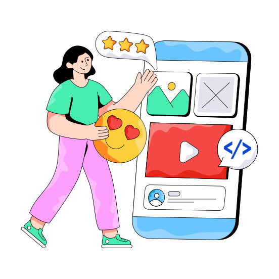 User Experience, Ux, Ui, User Interface, Mobile Ui, illustration