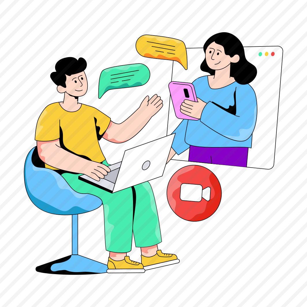 Video Call, Video Chat, Video Message, Video Communication, Live Chat, preview