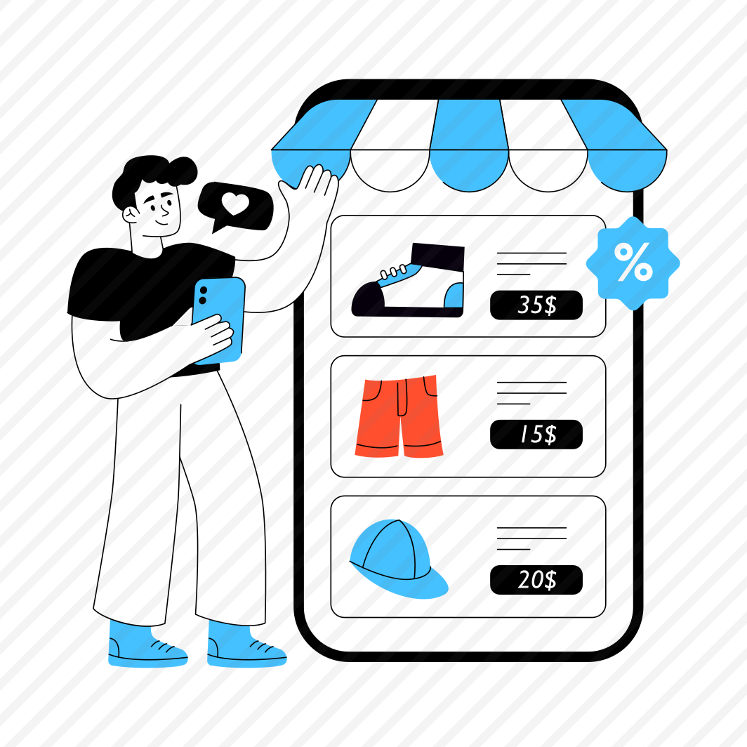 Mobile Shopping, Eshopping, Ecommerce App, Online Shopping, Buy Online preview
