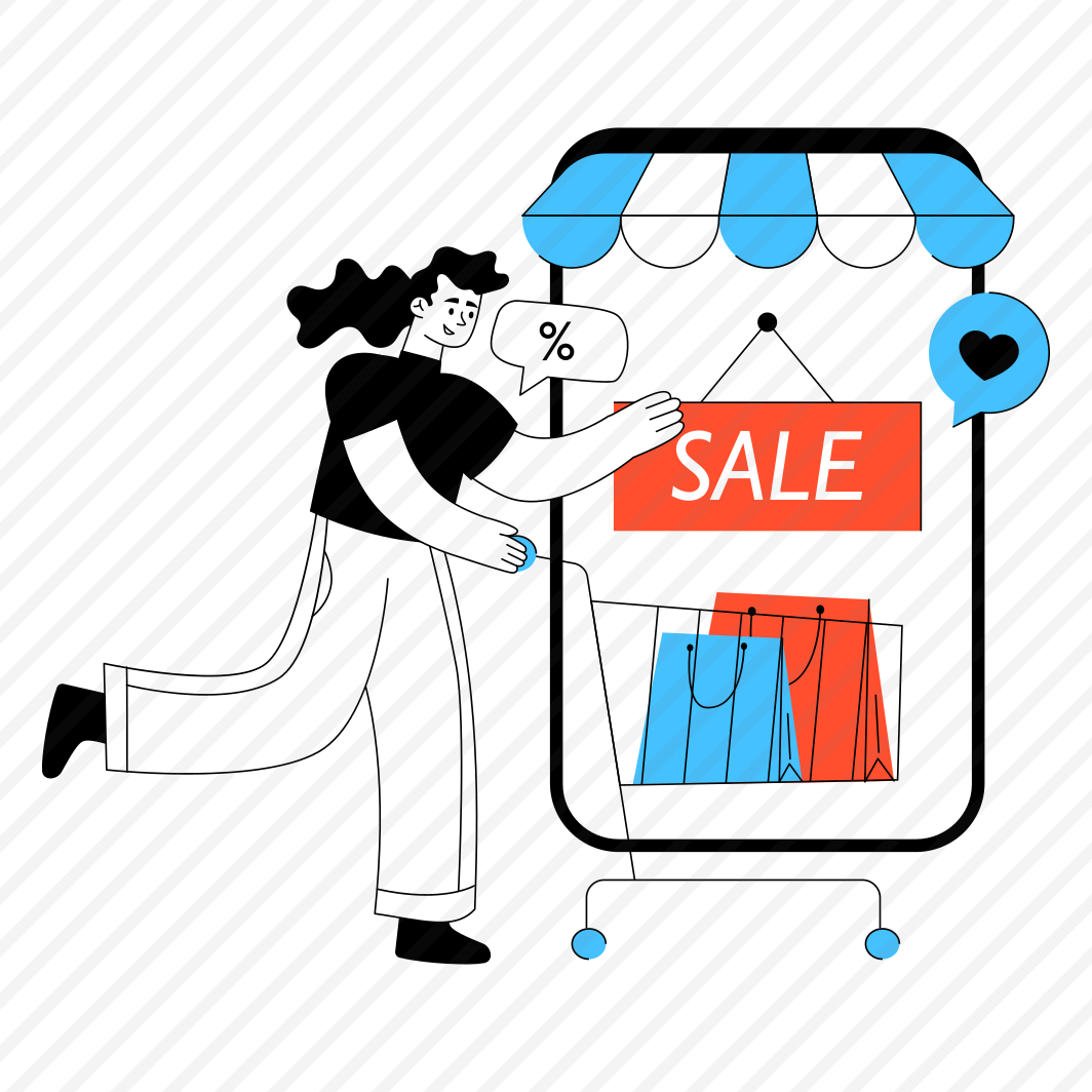 Mobile Shopping Sale, Eshopping, Ecommerce, Online Shopping, Buy Online preview