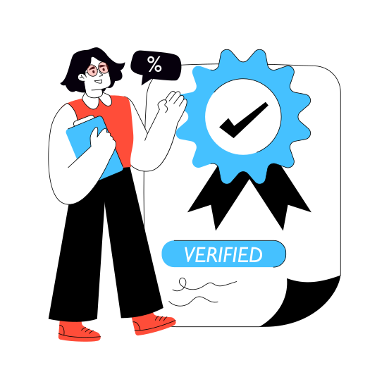 Verified Seller, Trusted Seller, Approved Seller, Seller Badge, Seller Emblem illustration