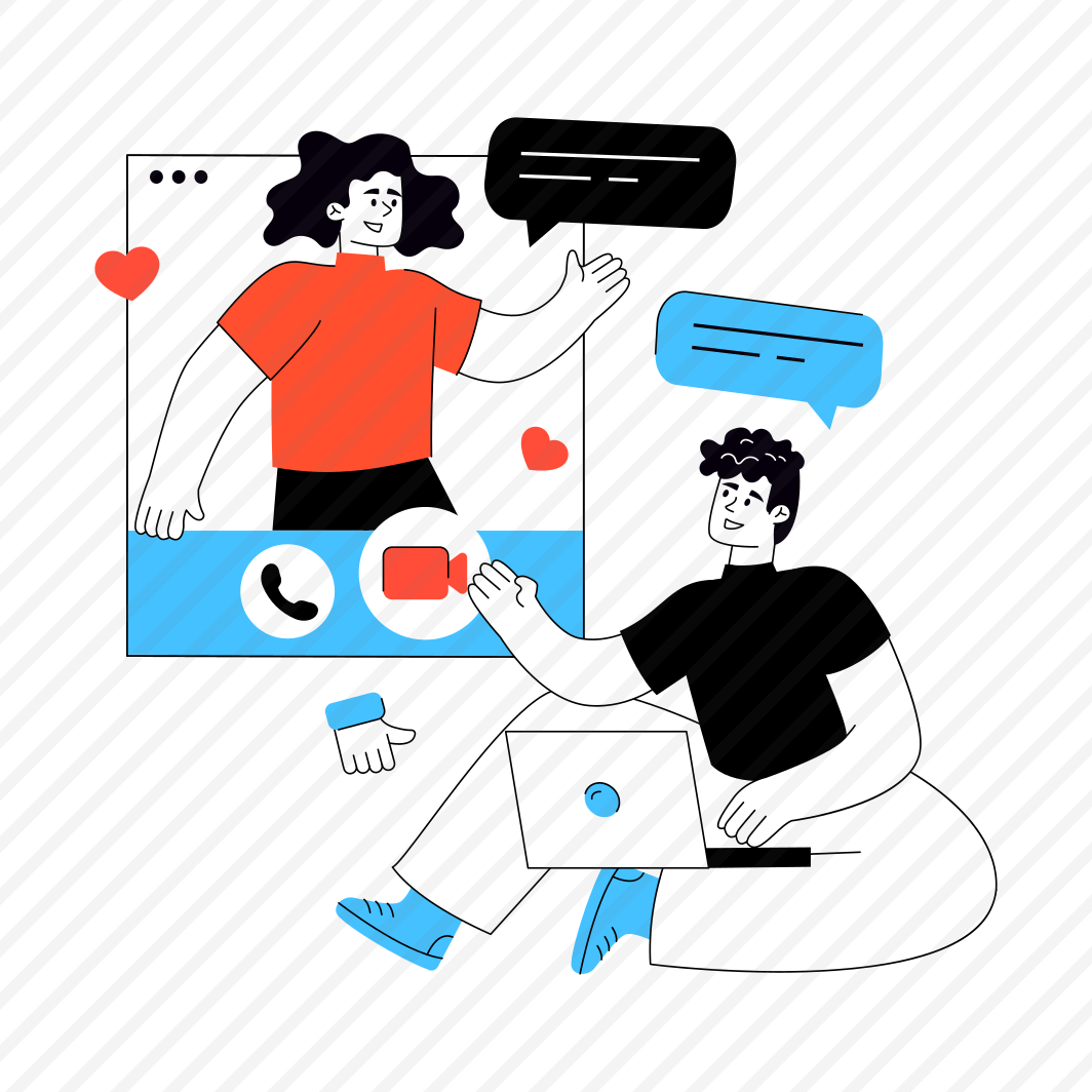 Online Chatting, Online Communication, Conversation, Discussion, Facechat preview