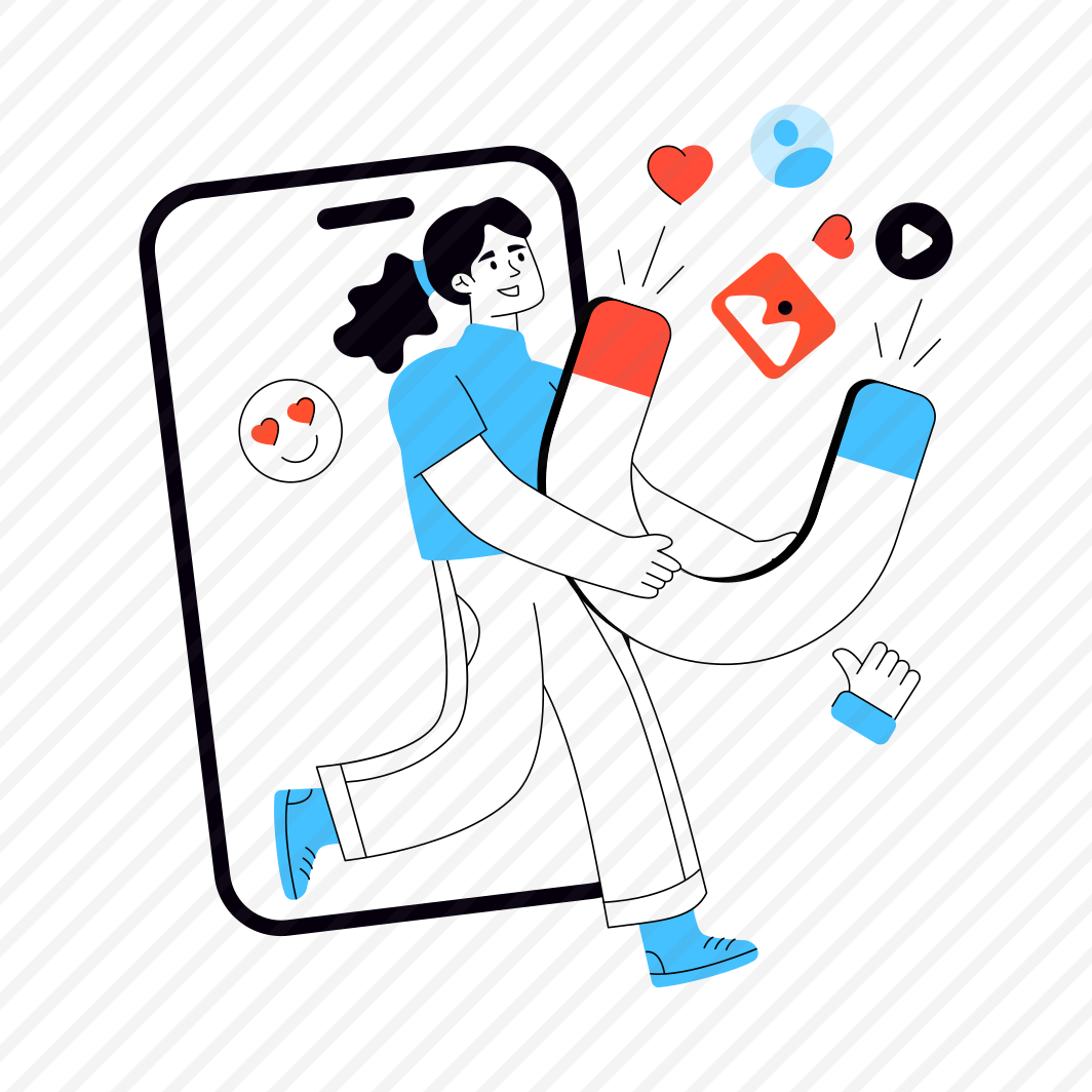 Social Media Attraction, Social Media Appeal, Inbound Social Media, Social Media App, Online Attracting Media preview