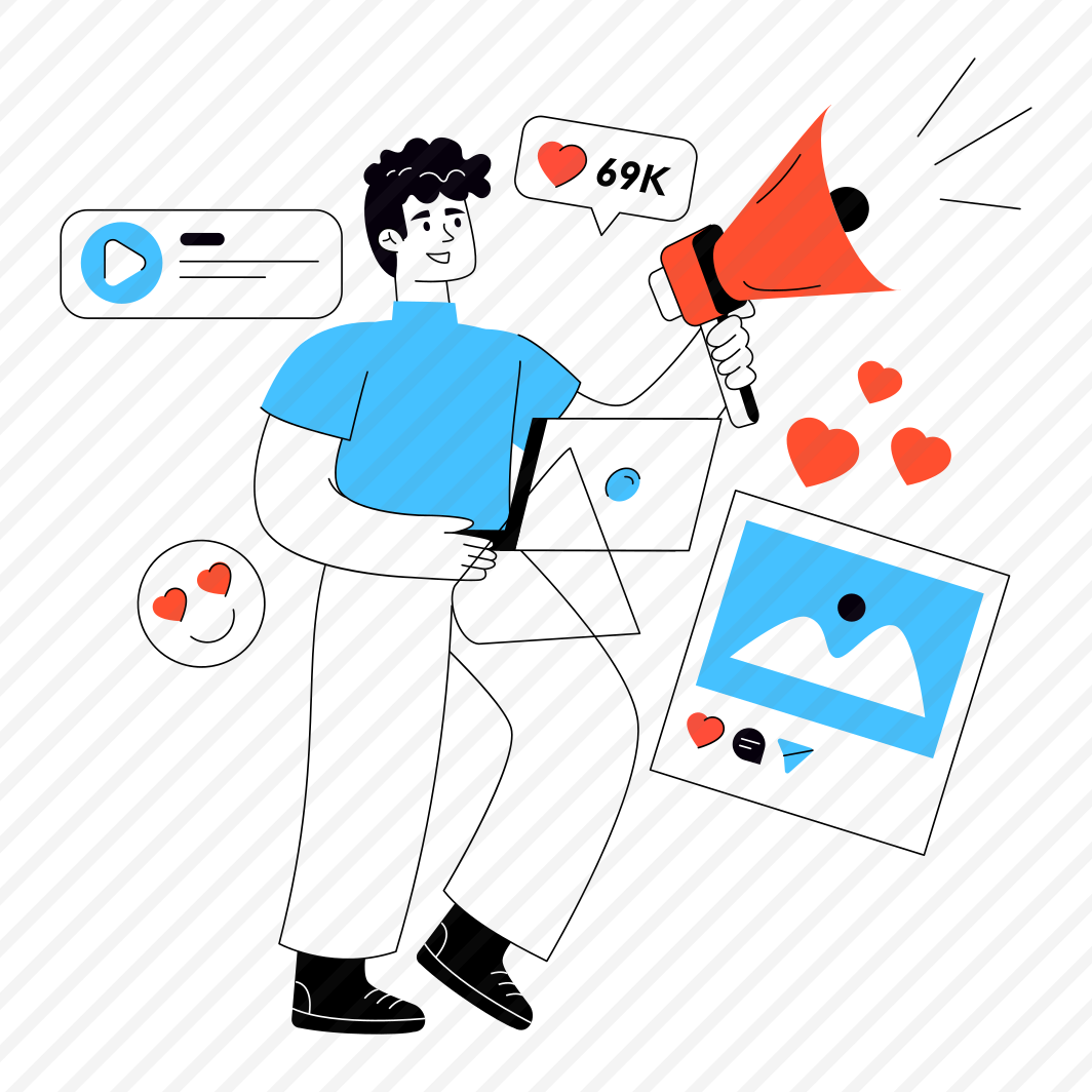 Social Media Promotion, Publicity, Campaign, Announcement, Social Media Manager preview