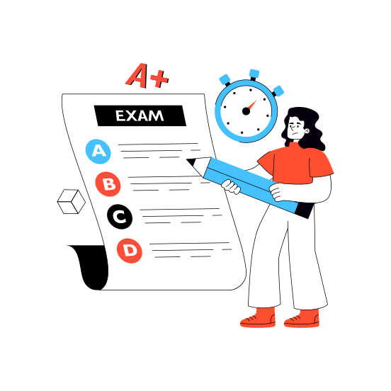 A+ Grade, Result Sheet, Exam Result, Grade Sheet, Marksheet, illustration