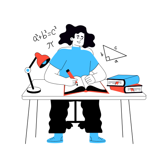 Math Learning, Basic Learning, Math Education, Math Student, Pupil illustration