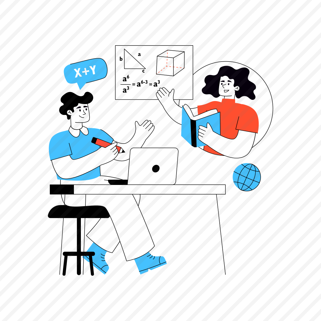 Online Math Learning, Online Match Class, Math Education, Math Student, Math Lecture,icons preview
