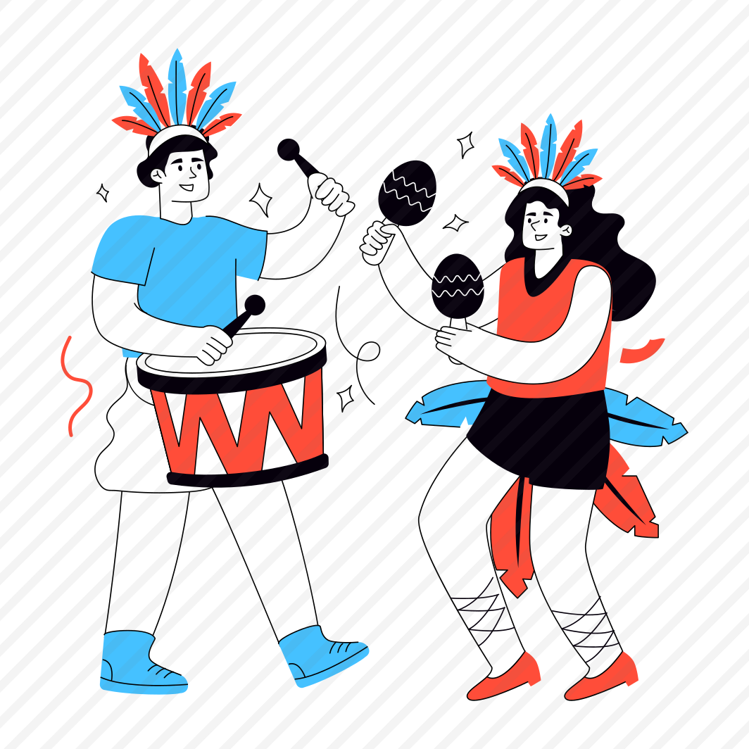 Carnival Celebration, Beating Drum, Celebration, African Festival, Festivity preview