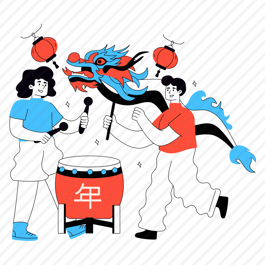Chinese New Year Celebration, New Year Event, Year Of The Dragon, Happy New Year, Dragon Dance preview