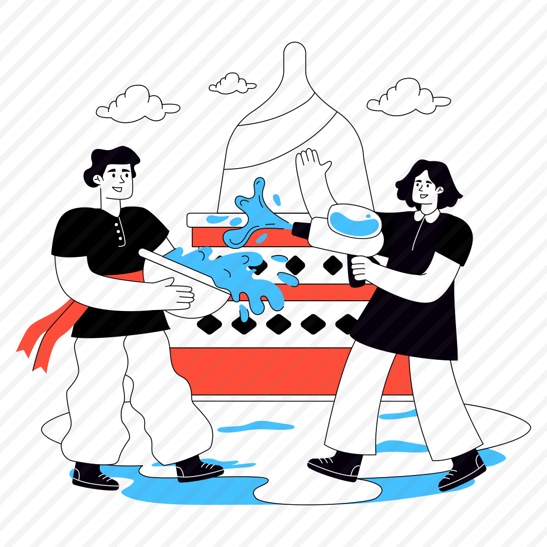 Songkran Festival, Event Celebration, Water Splashing Event, Indonesia Festival, Festivity preview