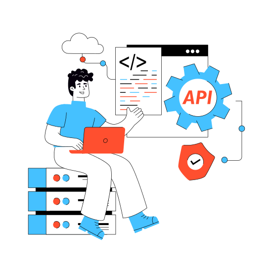 Api Design, Application Programming Interface, Software Technology, Interface Application, Programming Code illustration