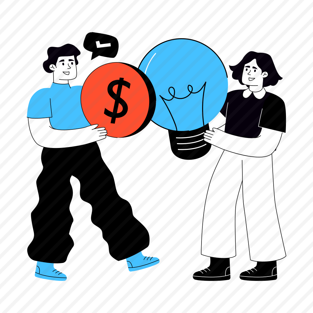 Investment Idea, Creative Idea, Innovation, Bright Idea, Financial Idea preview
