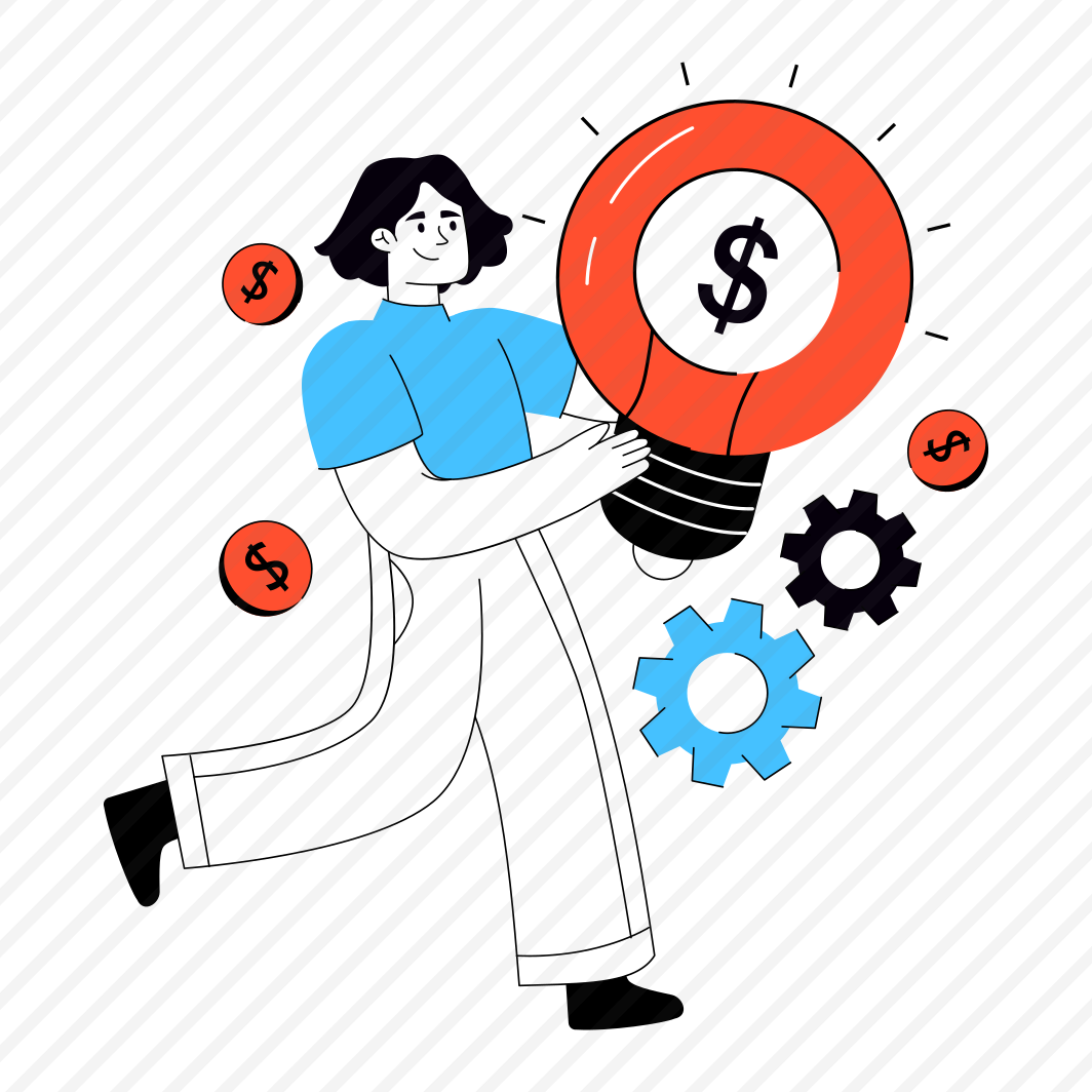 Investment Idea, Creative Idea, Innovation, Bright Idea, Money Idea preview