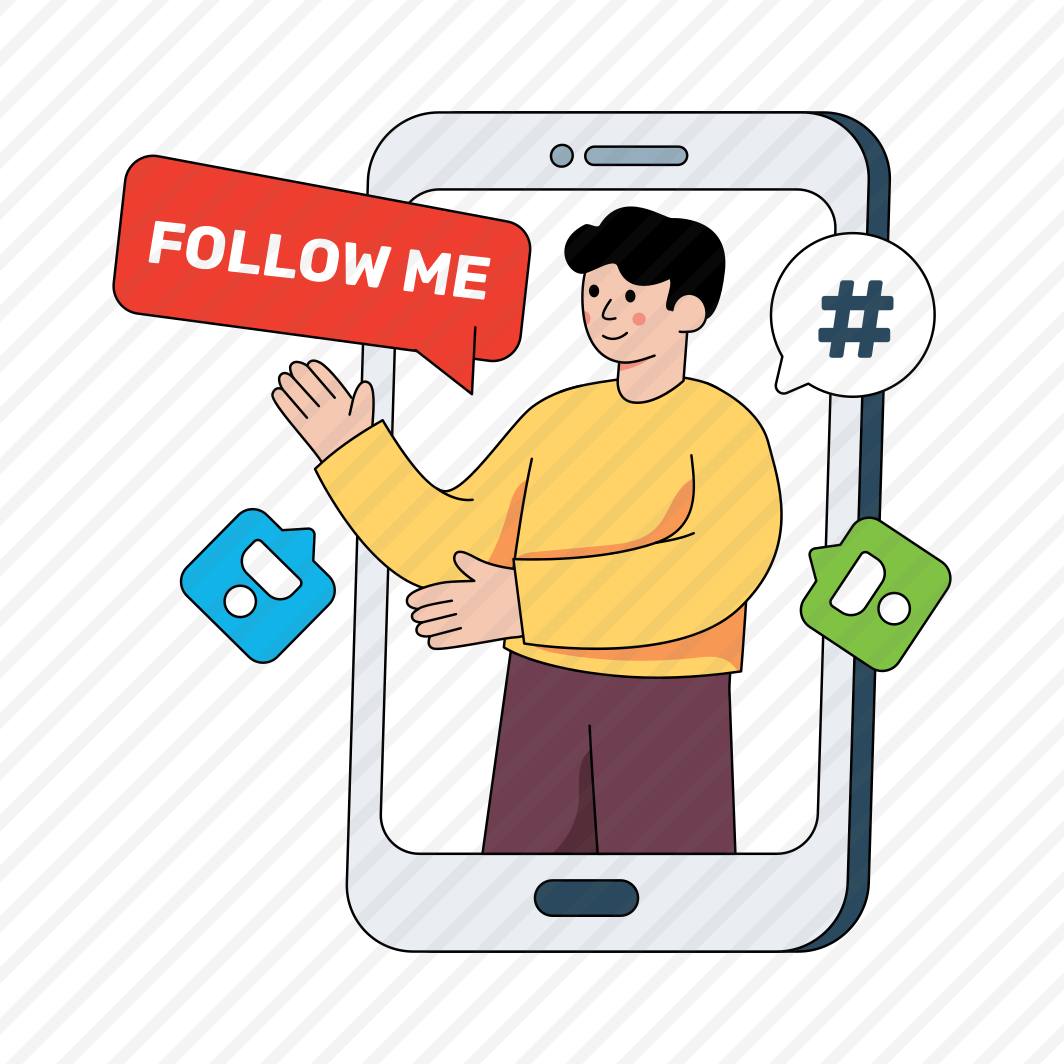 Follow Me, Social Media, Social Network, Social Platform, Social Community , preview