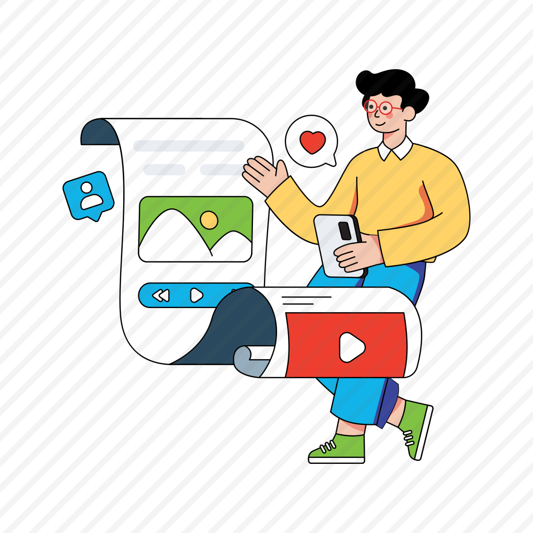 Social Media Content, Video Content, Social Media Network, Social Media Platform, Media Content , preview