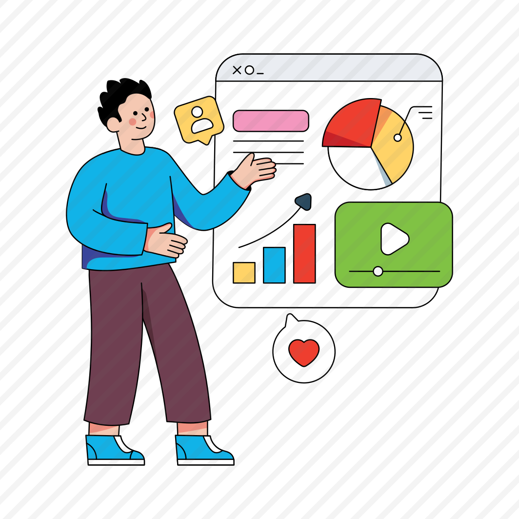 Social Media Data,,social Media Traffic, Social Media Analytics, Infographic, Statistics, preview