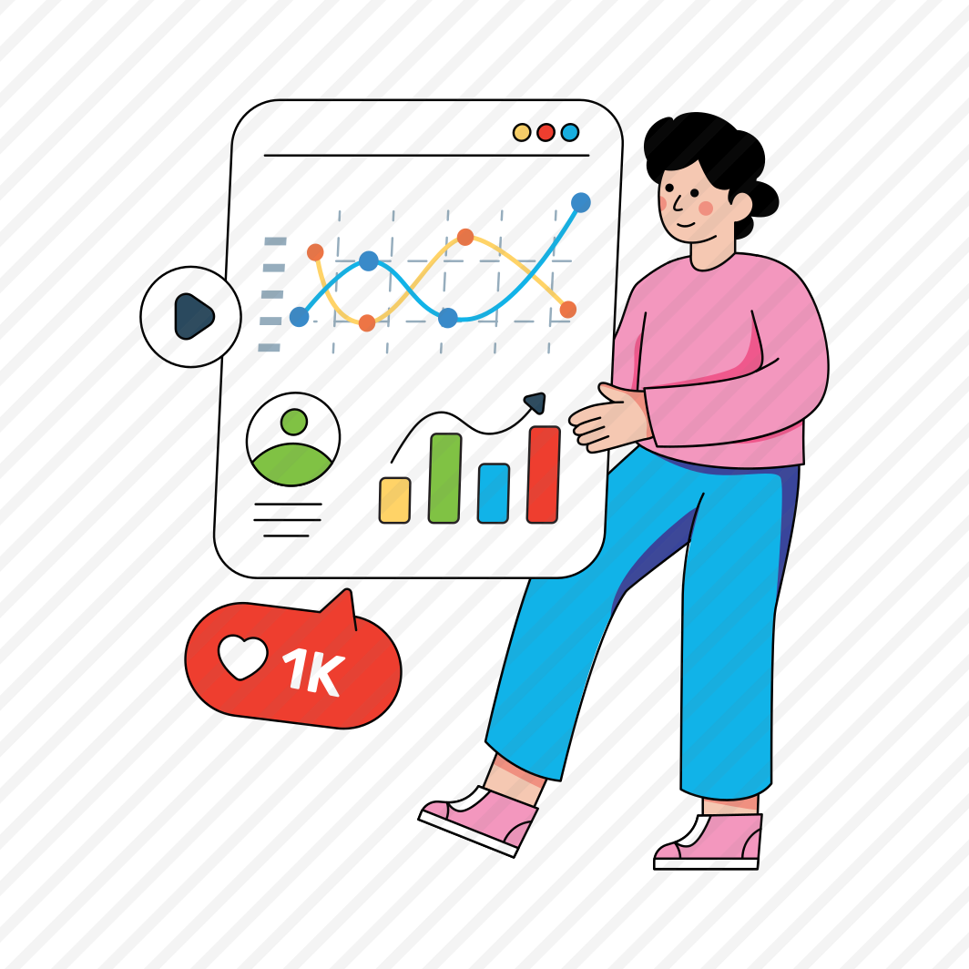 Social Media Traffic, Social Media Analytics, Infographic, Statistics, Social Media Data, preview