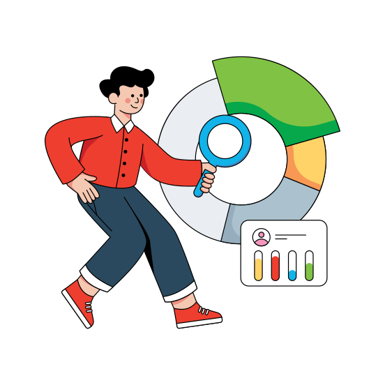 Business Analysis, Business Chart, Data Analytics, Infographic, Statistics , illustration