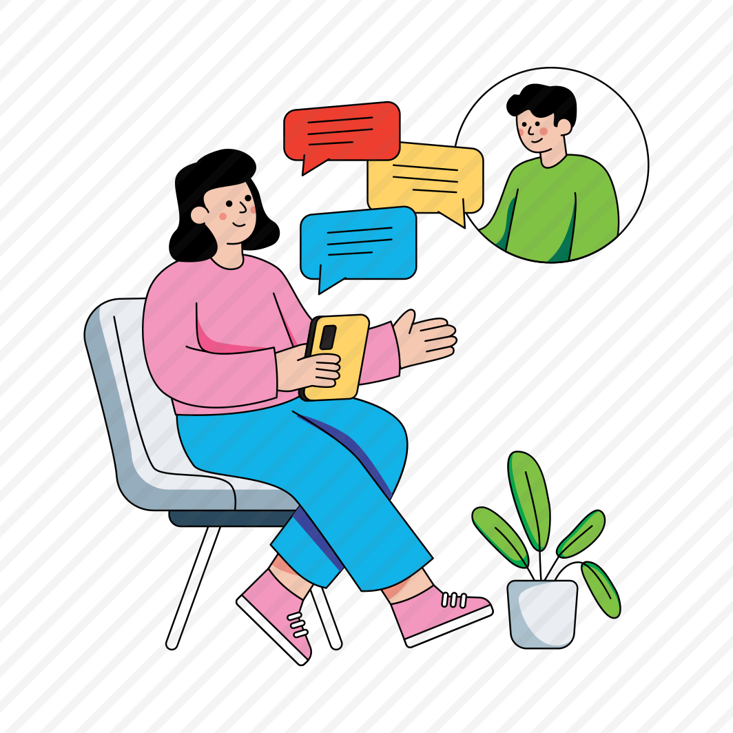 Business Chat, Online Discussion, Online Collaboration, Online Communication, Online Conversation, preview