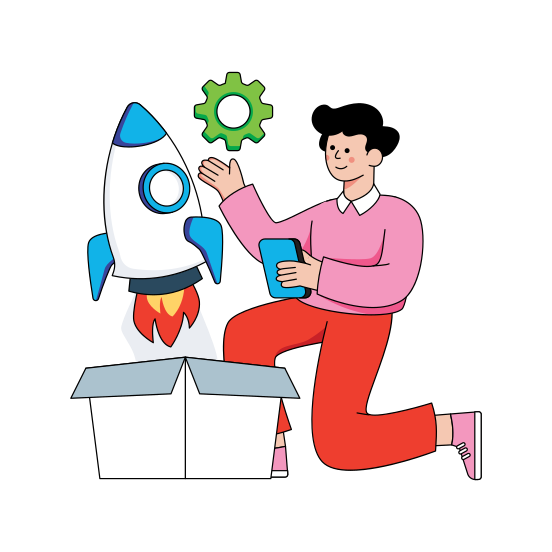 Product Launch, Product Startup, Product Initiation, Product Management, Product Development, illustration