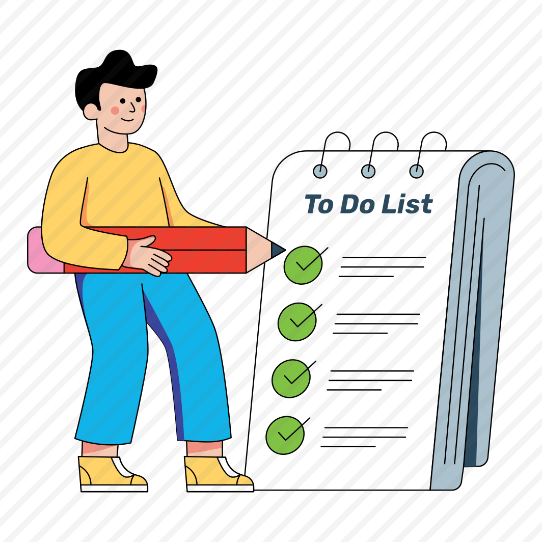 Task List, Checklist, Todo List, Worksheet, Agenda , preview