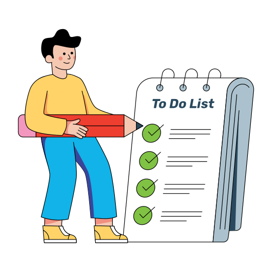 Task List, Checklist, Todo List, Worksheet, Agenda , illustration