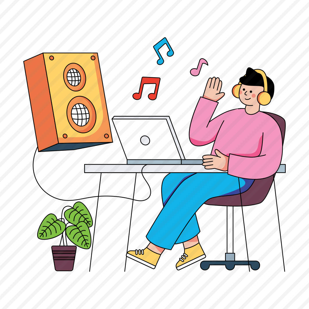 Listening Music, Enjoy Music, Enjoy Song, Listening Song, Entertainment , preview