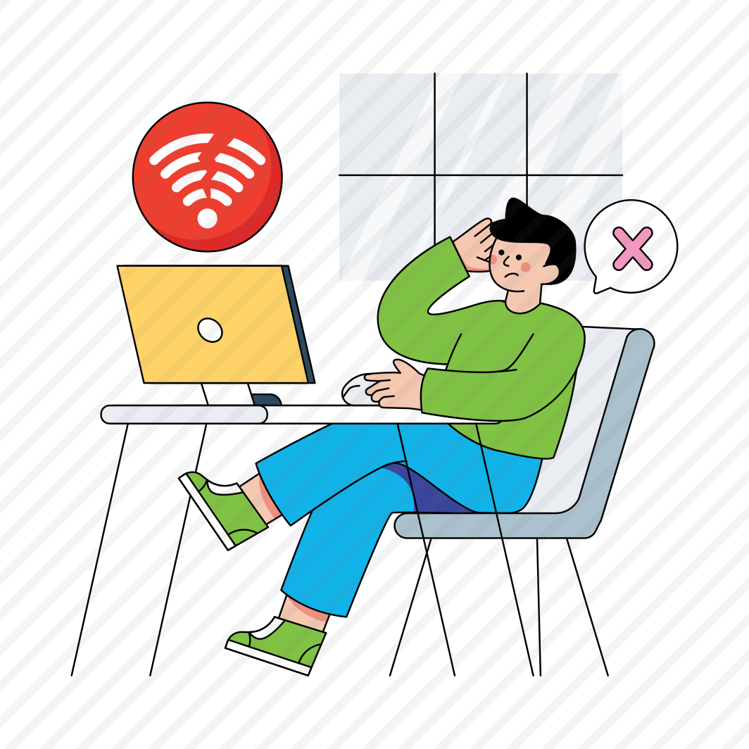 Poor Internet Connection, Poor Wifi, Poor Network, Internet Problem, Bad Network , preview