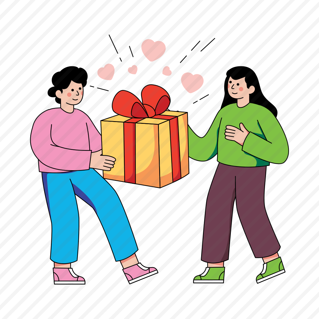 Gift Box, Giving Gift, Wrapped Package, Present, Surprise, preview