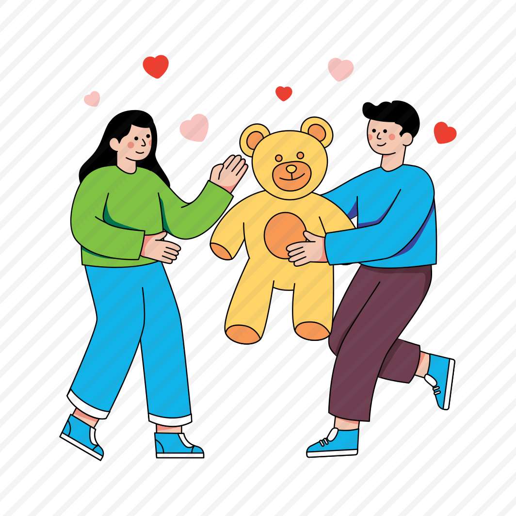 Giving Teddy Bear, Stuffed Toy, Plaything, Childhood Accessory, Childhood Memory , preview
