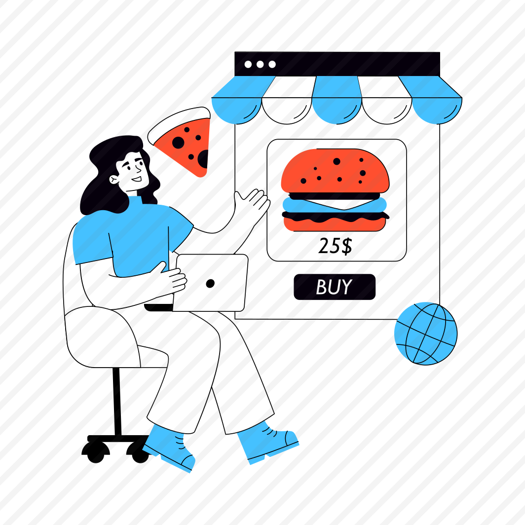 Buy Burger Online, Buy Food, Buy Meal, Food Website, Food Webpage preview