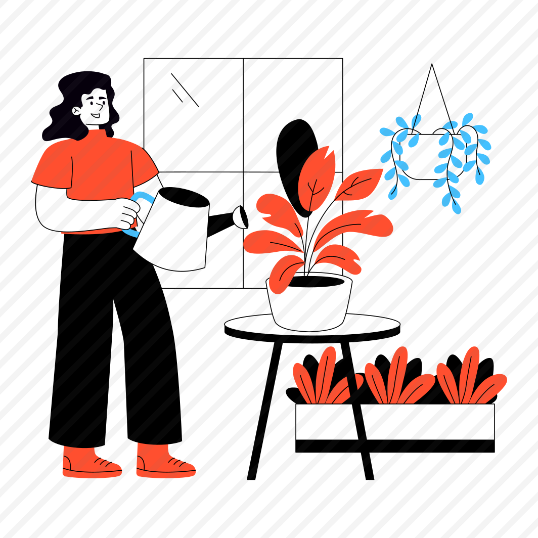 Leisure Activity, Water Sprinkler, Watering Can, Watering Plant, Gardening, preview