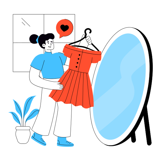 Party Dress, Party Cloth, Womenswear, Attire, Apparel illustration
