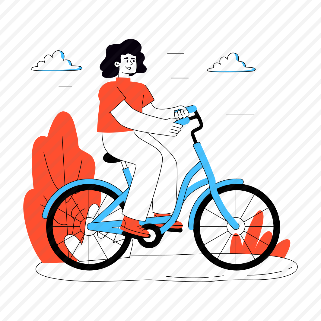 Riding Bicycle, Bicycle, Pedal Driven, Ride, Travel, preview