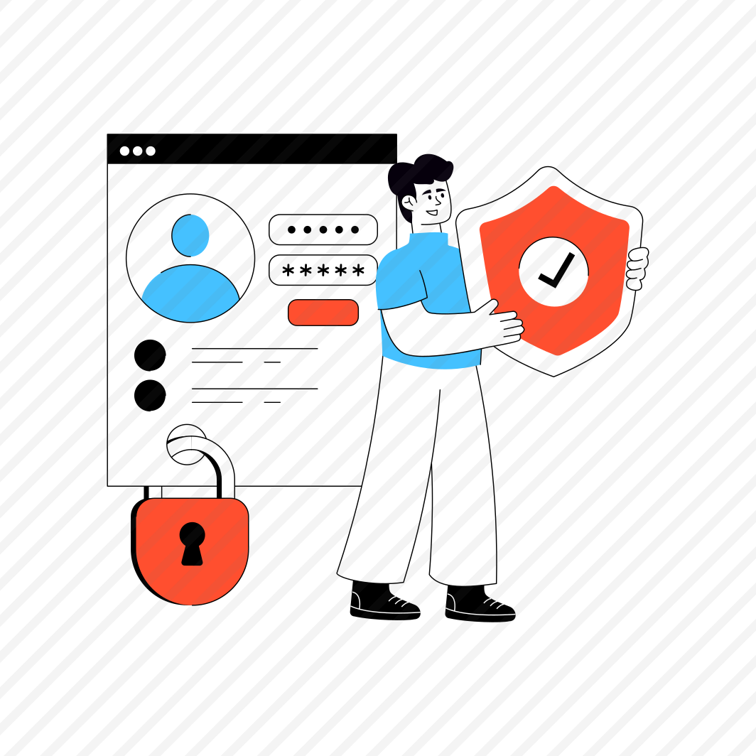 Secure Login, Secure Account, Secure Profile, Login Security, Login Protection, preview