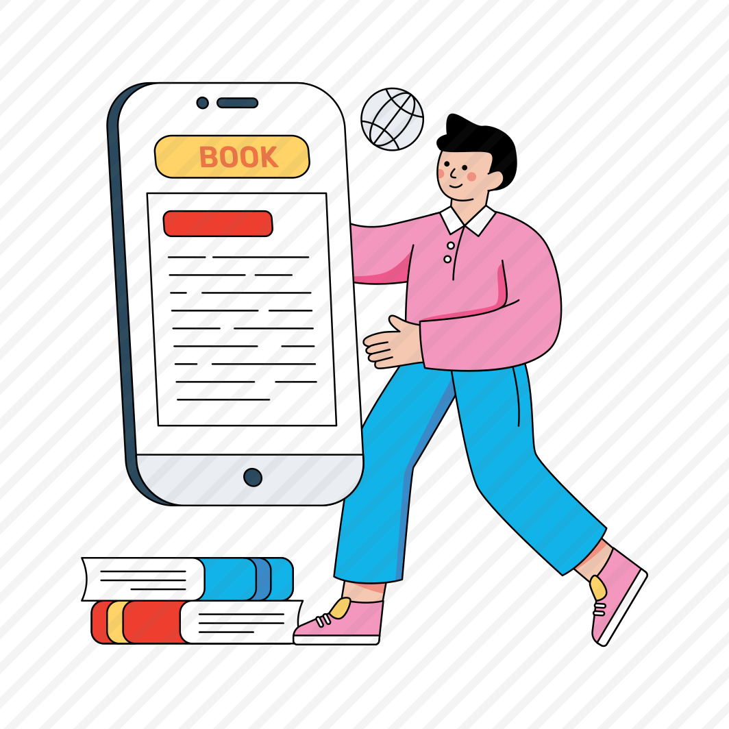 Online Book Application, Ebook, Digital Book, Booklet, Mobile Book, preview