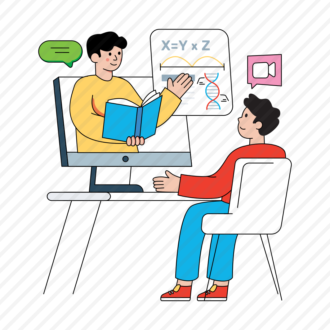 Online Class, Online Student, Online Tutor, Virtual Class, Video Lecture , preview