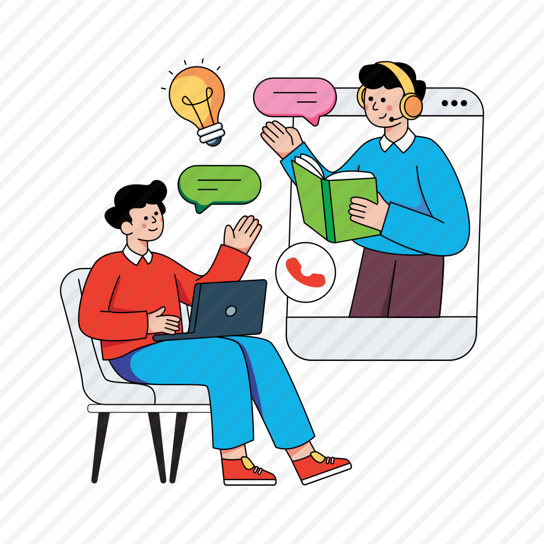 Online Consultation, Online Communication, Online Conversation, Online Discussion, Online Negotiation , preview