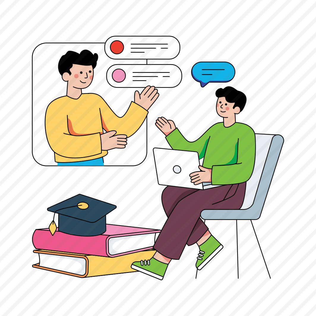 Online Course, Online Diploma, Online Consultation, Online Communication, Online Conversation, preview