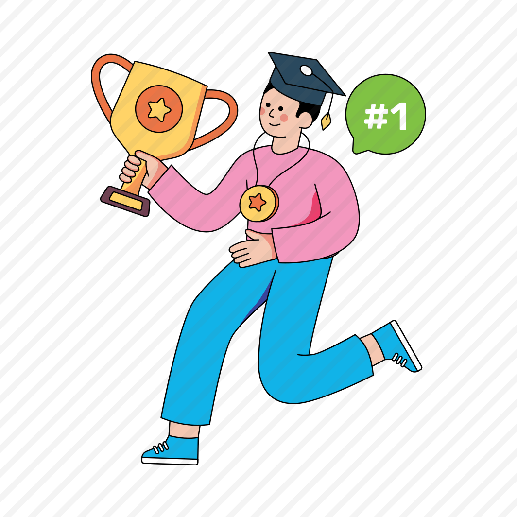 Trophy, Achievement, Ranker Student, Award, Reward , preview