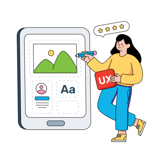 Mobile Landscape, Mobile Picture, Mobile Gallery, Mobile Photo, Ux Designer, illustration