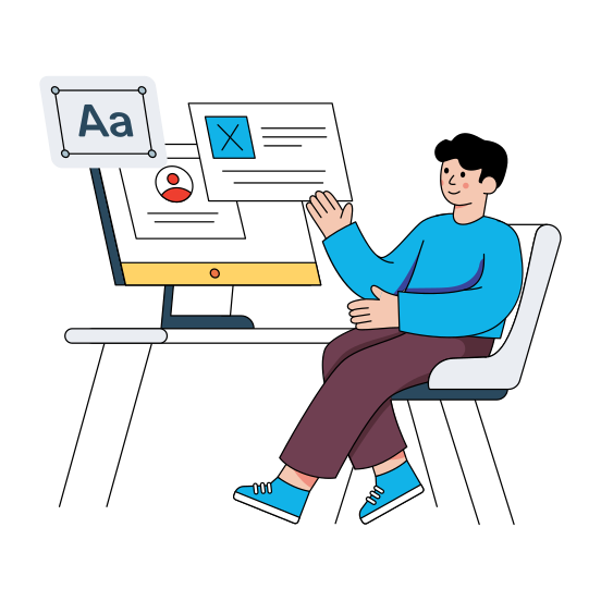 Web Design, Website Design, Web Mockup, Web Layout, Web Wireframe , illustration