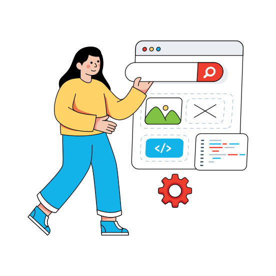 Web Programming, Software Development,software Management ,html Coding, Web Development, illustration