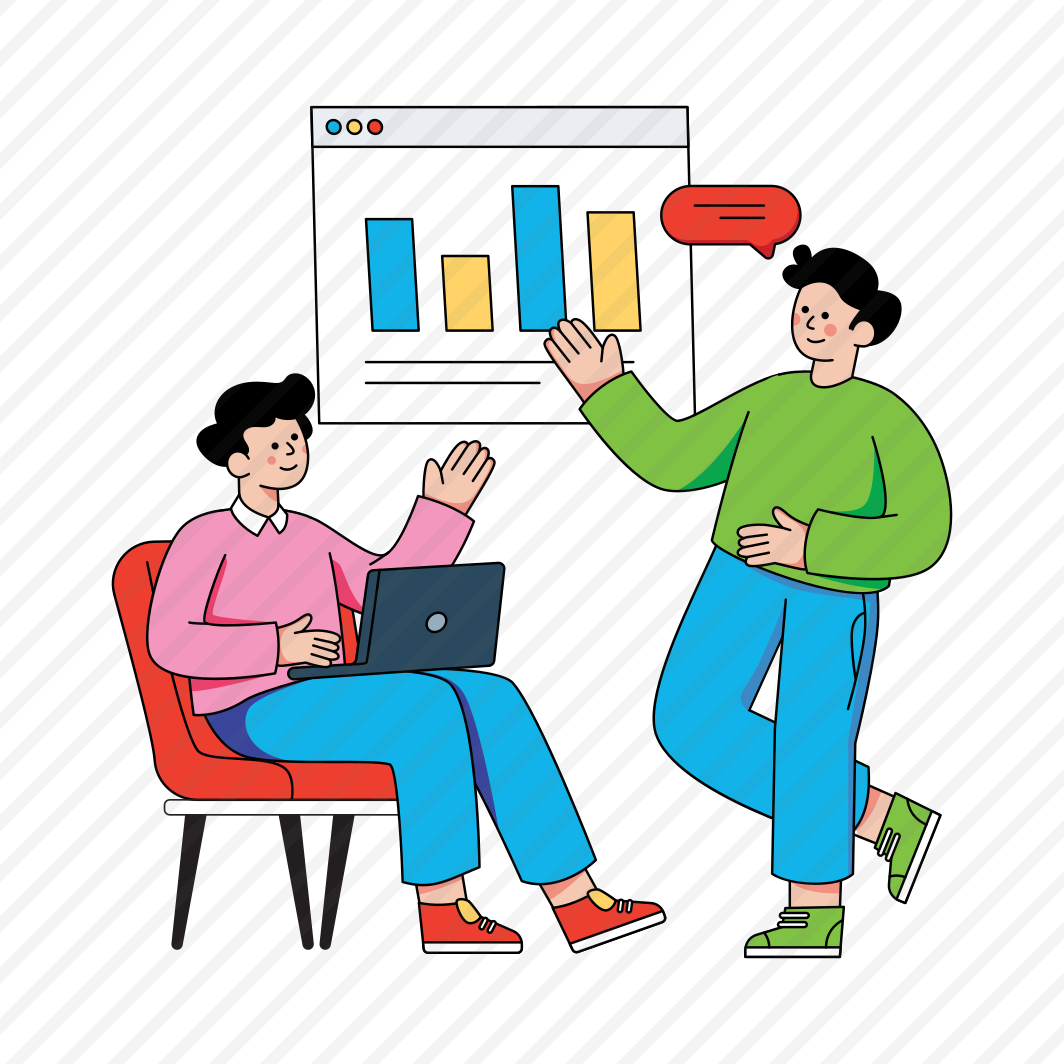 Business Discussion, Project Discussion, Data Presentation, Infographic, Statistics, preview