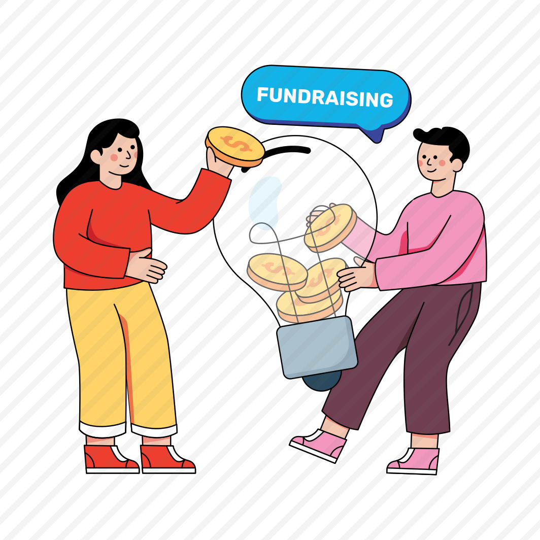 Fundraising Idea, Innovation, Bright Idea, Creative Idea, Financial Idea, preview