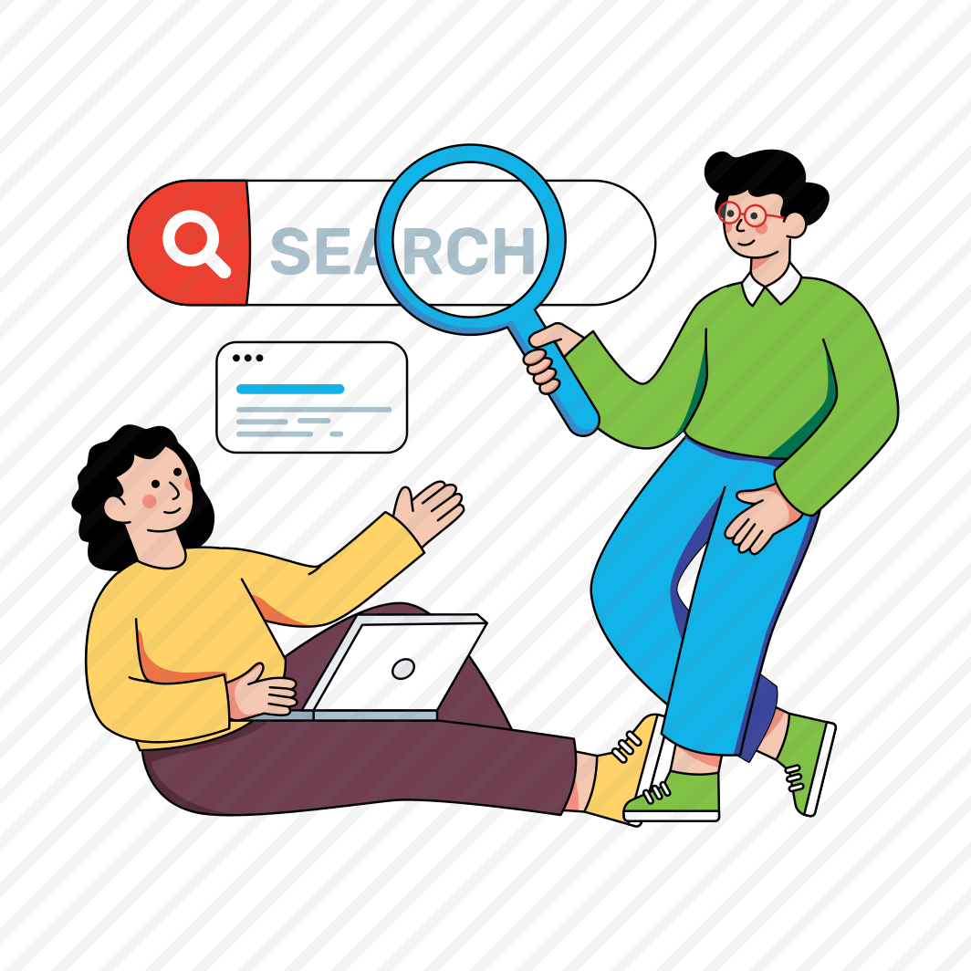 Research Team, Doing Research, Exploration, Analysis, Search Engine , preview